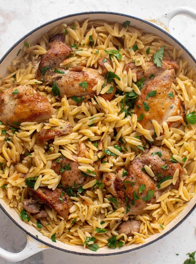 chicken orzo